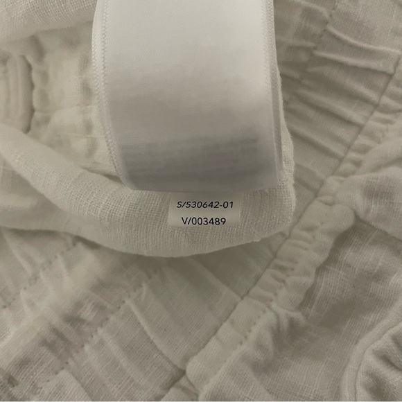 Athleta Cabo 100% linen joggers white 22591 - Picture 14 of 16